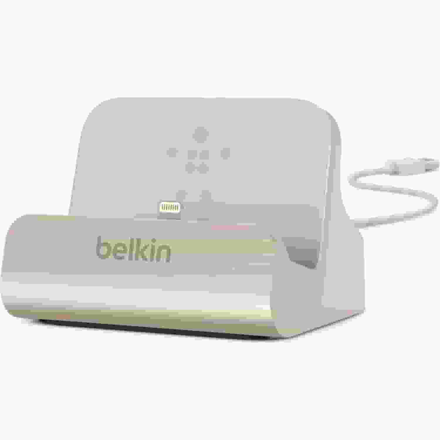 IVEA - APPLE PREMIUM RESELLER - Station de charge et synchronisation BELKIN Lightning MIXIT pour iPhone - Or