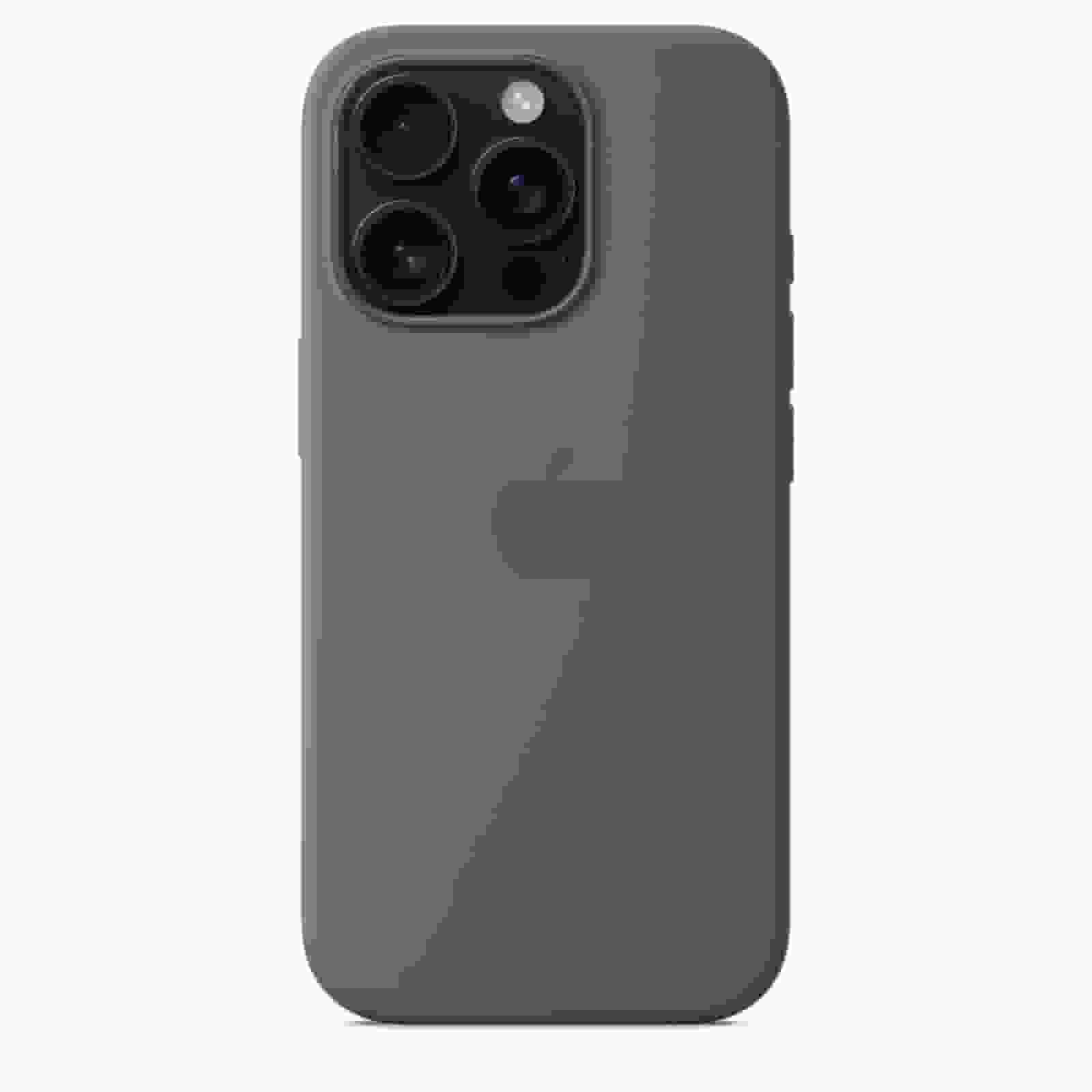 IVEA - APPLE PREMIUM RESELLER - Coque APPLE en silicone avec MagSafe pour iPhone 16 Pro - Gris minéral